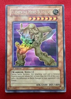 Elemental Hero Bladedge - YSD-EN019 - Ultra Rare - 1st Edition - Image 1