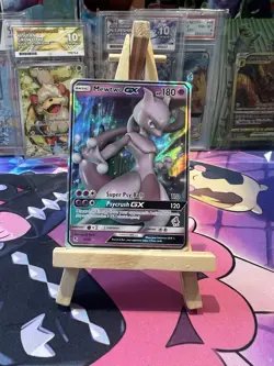 Mewtwo GX 31/68 Hidden Fates Holo Full Art Pokemon Card NM/M - Image 1