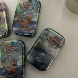 LOT OF 5 Pokemon TCG Kanto Friends Mini Tin Set (D22)- Factory Sealed! - Image 2
