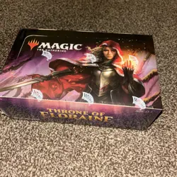 Mtg Throne Of Eldraine Booster Box New And Sealed English - Image 1