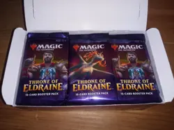 MTG Magic Throne of Eldraine Draft Booster Box BRAND NEW 36 Packs Factory Sealed - Image 1