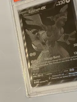 Zekrom EX Black Bolt 172/086 PSA Grade 9 MINT Black White Rare Pokemon 2025 EN - Image 5