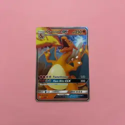 Charizard GX 9/68 NM Holo Rare Full Art Hidden Fates Pokemon Card English TCG - Image 1