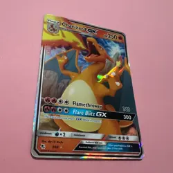 Charizard GX 9/68 NM Holo Rare Full Art Hidden Fates Pokemon Card English TCG - Image 3