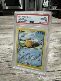 PSA 10 - 2003 EX Sandstorm Pelipper 50/100 Pokemon Card Gem Mint Low Pop - Image 2
