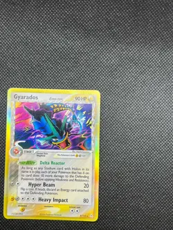 Pokemon Gyarados TCG Delta Species Holon Phantoms Card 8/110 MP Condition - Image 1