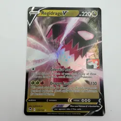 Regidrago V 135/195 Pokemon Play! Prize Pack Series 3 Stamped Promo Card NM - Image 1