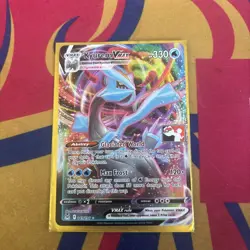 Pokemon TCG Kyurem VMAX Lost Origin Card 049/196 Prize Pack Series 3 Stamp - Image 1