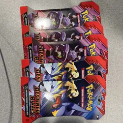 Lot Of 5 | Pokemon TCG | Destined Rivals Sleeved Booster Packs | Factory Sealed - Image 1