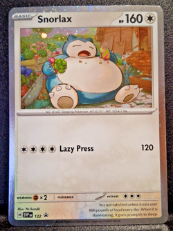 Snorlax 122 Sv: Scarlet & Violet Promo Cosmos Holo SVP EN 122 Pokemon NM - Image 1