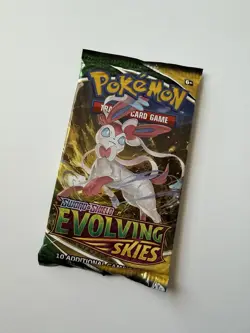 Pokemon Sword & Shield Evolving Skies Booster Pack - Factory Sealed! - Image 1