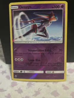 Deoxys 69/168 Rev Reverse Holo SM Celestial Storm Pokemon NM - Image 1