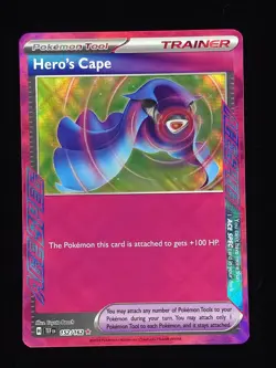 Hero's Cape 152/162 Pokemon SV05: Temporal Forces 🔥🔥🔥 - Image 1