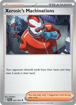 4x Pokemon TCG Xerosic's Machinations 064/064 - S&V Shrouded Fable SFA Playset - Image 3