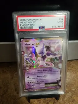 2016 Pokemon Xy Mewtwo Ex Evolutions Psa 9 - Image 1