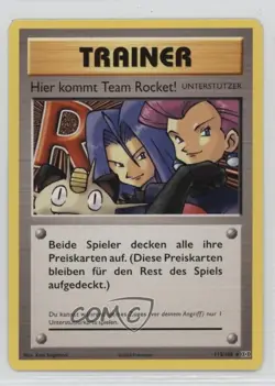 Here Comes Team Rocket! German Pokemon XY Evolutions 20th Anniversary #113 - Image 1