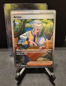 Arven SIR 249/198 Pokemon TCG Scarlet Violet Base Special Illustration Rare - NM - Image 1