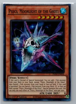 Yugioh - PSIICS, Moonlight Of The Ghoti PHNI-EN016 SR - NM - Image 1