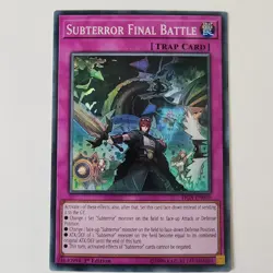 Subterror Final Battle - FIGA-EN050 - Super Rare - NM/VLP - 1st ed - Yugioh - Image 1