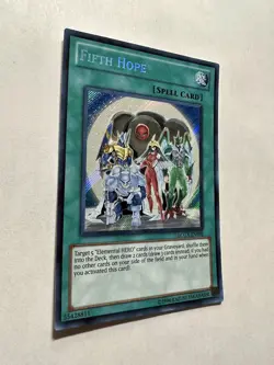 YuGiOh! Fifth Hope - LCGX-EN098 - Secret Rare - Near Mint - Image 2