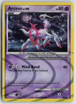 Pokemon Arceus () AR7 Arceus NM card Holo - Image 1