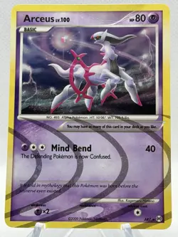 Pokemon Card - Arceus (AR7) Arceus AR7 Holo Rare - #AR7 - Image 1