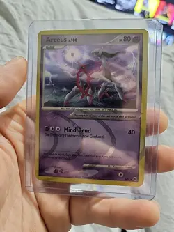 Arceus AR7 Holo Pokemon Card - Image 1