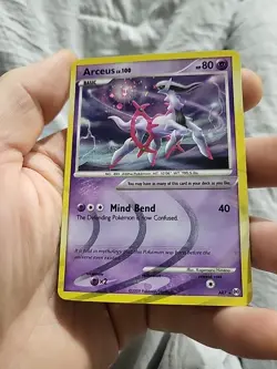 Arceus AR7 Holo Pokemon Card - Image 2
