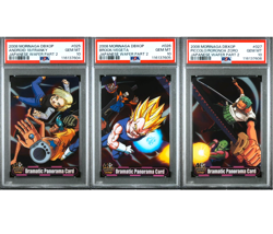 PSA 10 Morinaga Wafer Card Dragon Ball One Piece Combo Vegita Zoro Piccolo Brook - Image 1