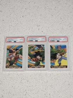 Dragon Ball X One Piece 40th Anniversary Weekly Jump Morinaga Wafer PSA 10 - Image 1