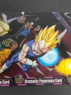 DRAGON BALL X ONE PIECE MORINAGA WAFER CARDS VEGETA Zoro 18 Piccolo eb160 - Image 3