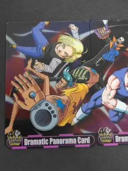 DRAGON BALL X ONE PIECE MORINAGA WAFER CARDS VEGETA Zoro 18 Piccolo eb160 - Image 5