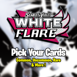 Pokemon TCG Scarlet & Violet White Flare Single Card - Pick Your Cards BULK - Image 1