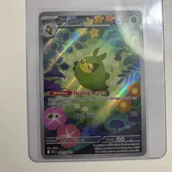Pokemon TCG White Flare Swadloon Card IR 088/086 Holo English NM Condition - Image 1