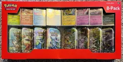 Pokemon TCG: Prismatic Evolutions Costco 8-Pack Mini Tins Factory Sealed - Image 1