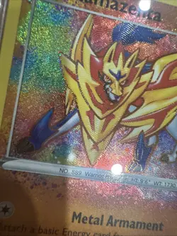 2020 Pokemon SWSH Zamazenta Vivid Voltage - PSA 9 MINT - #102 Genuine - Image 3
