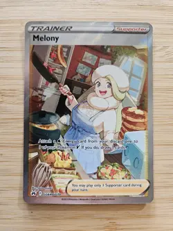 Melony GG64/GG70 Crown Zenith Galarian Gallery NM Full Art Pokemon Card - Image 1