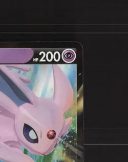 Espeon V SWSH201 Sword & Shield Black Star Promo Holo Pokemon Card NM - Image 4