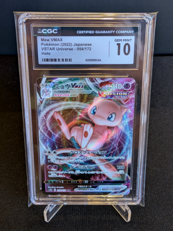 [AUS] Mew VMAX 054/172 RRR CGC 10 s12a Japanese Pokemon Card VSTAR Universe 2022 - Image 1