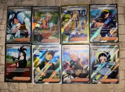 Pokemon TCG Full Art Trainer Lot of 8 Cards NM or Better - Image 1