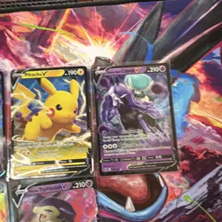 Lot of 8 Pokemon Cards V Style Full Art TCG All Used And Some Multiples - Image 4