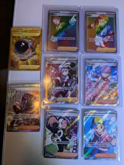 Pokemon TCG Full Art Trainer Lot of 8 Cards - Random Sets All NM - Image 1