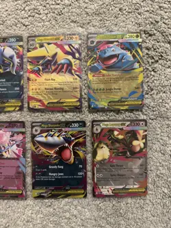 Pokemon Mega Evolution Phantasmal Flames Lot Of 8 Ex Holo Full Art Cards NM - Image 3