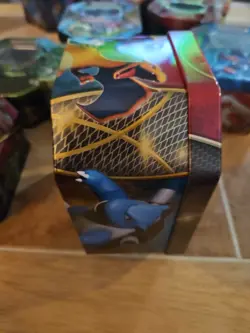 1 Empty Mint Pokemon TCG 2014 Collectible Tin: EX Power Trio Charizard 2016 Vin - Image 4
