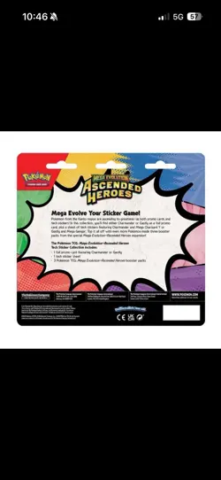 2 x Charmander Pokemon TCG Ascended Heroes Tech Sticker Collection | IN HAND 🔥 - Image 2