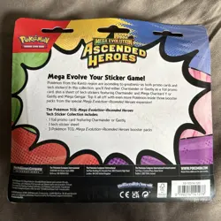 Pokemon TCG Mega Evolution Ascended Heroes Tech Sticker Collection- Red IN STOCK - Image 2