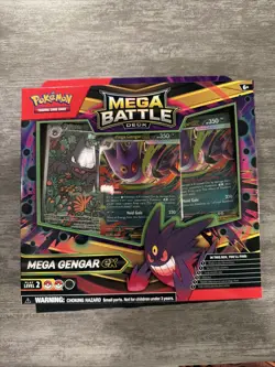 New Pokemon TCG Mega Battle Deck Mega Gengar EX | MEP027 Promo | Fast Delivery - Image 1