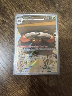 Crustle IR Holo 186/182 Pokemon SV: Destined Rivals - Image 1