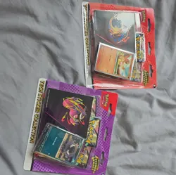Pokemon TCG Mega Evolution Ascended Heroes Tech Sticker Collection Red & Purple - Image 1
