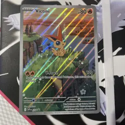 JUMBO Victini SVP 208 Black Star Promo Pokemon TCG - Black Bolt White Flare - NM - Image 1